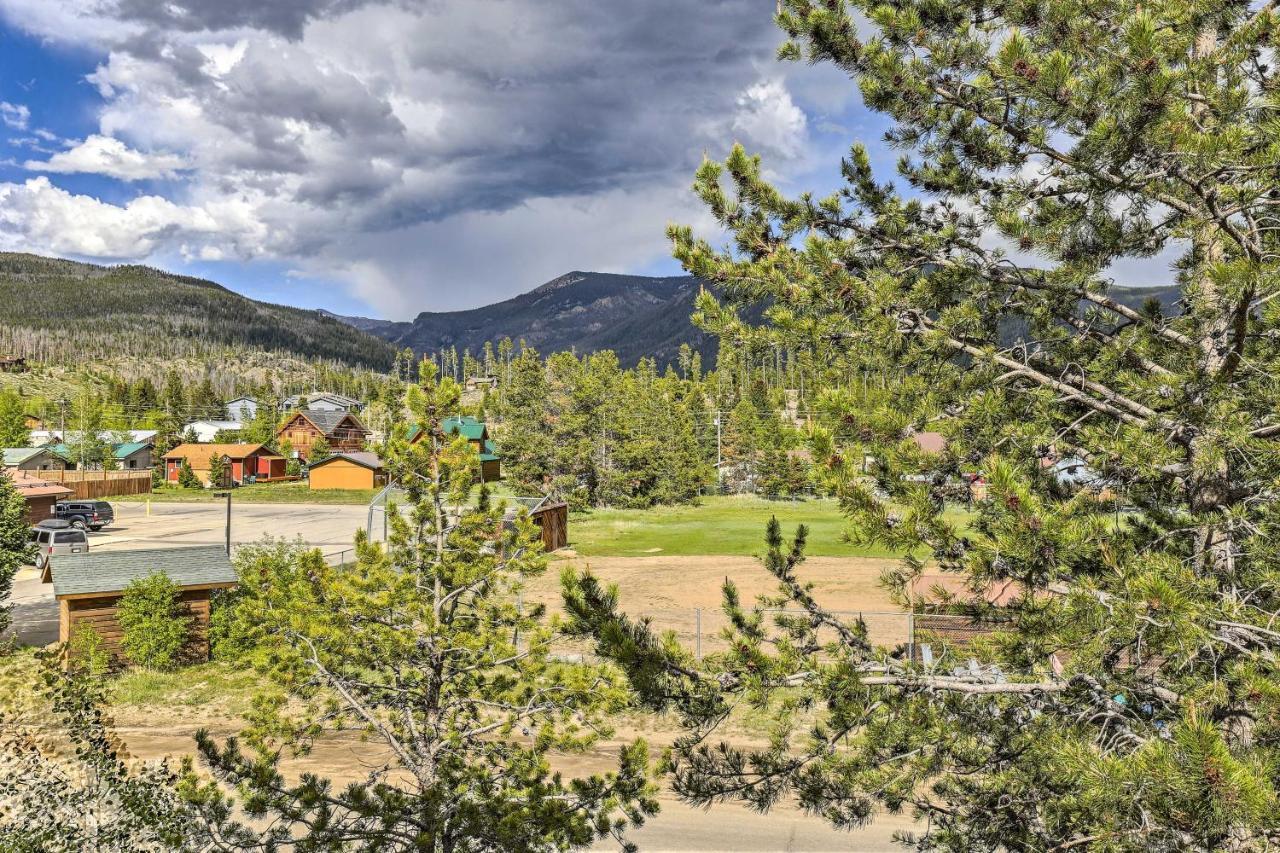 Mountain-View Condo With Deck Walk To グランドレイク エクステリア 写真