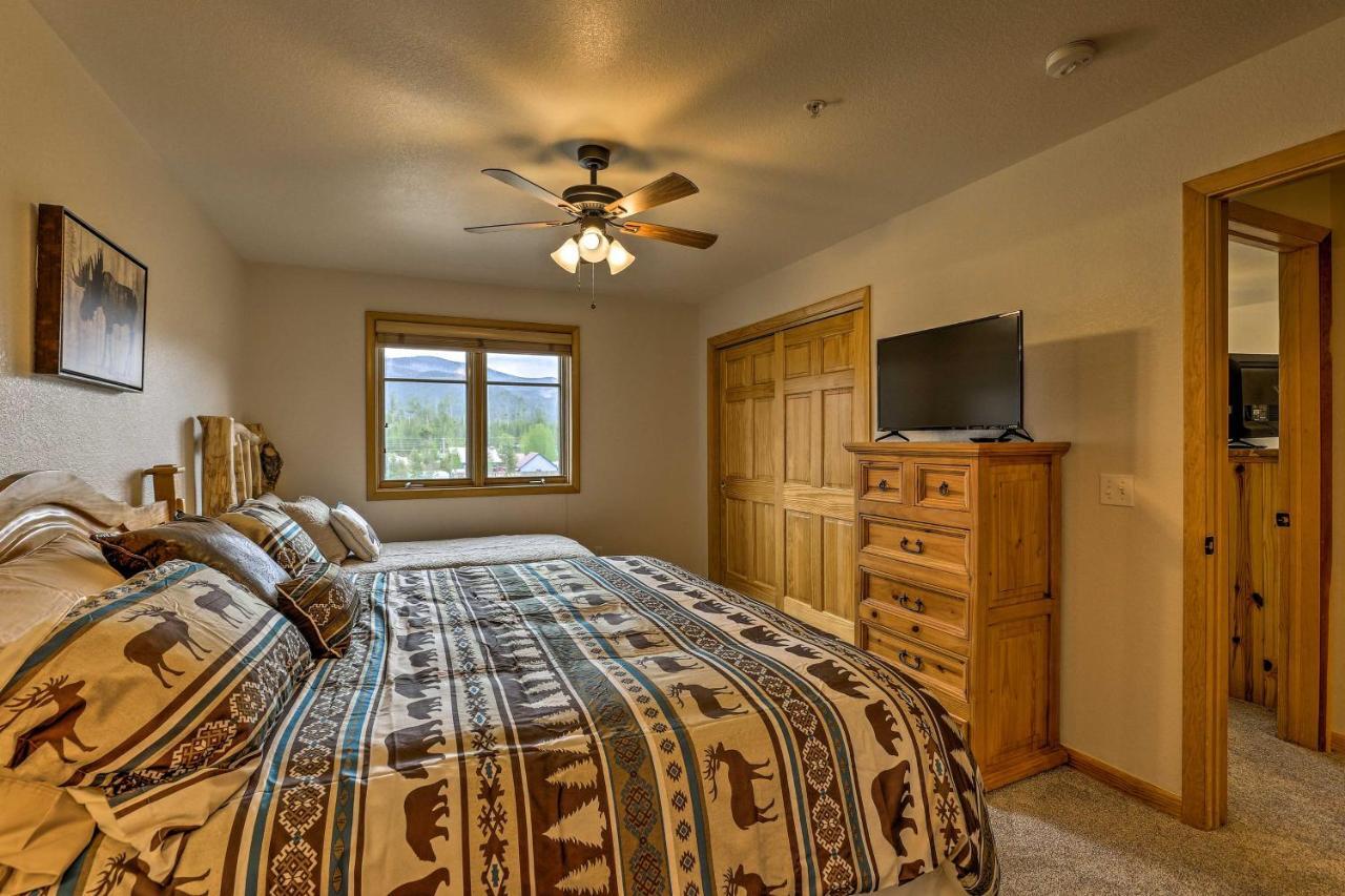 Mountain-View Condo With Deck Walk To グランドレイク エクステリア 写真