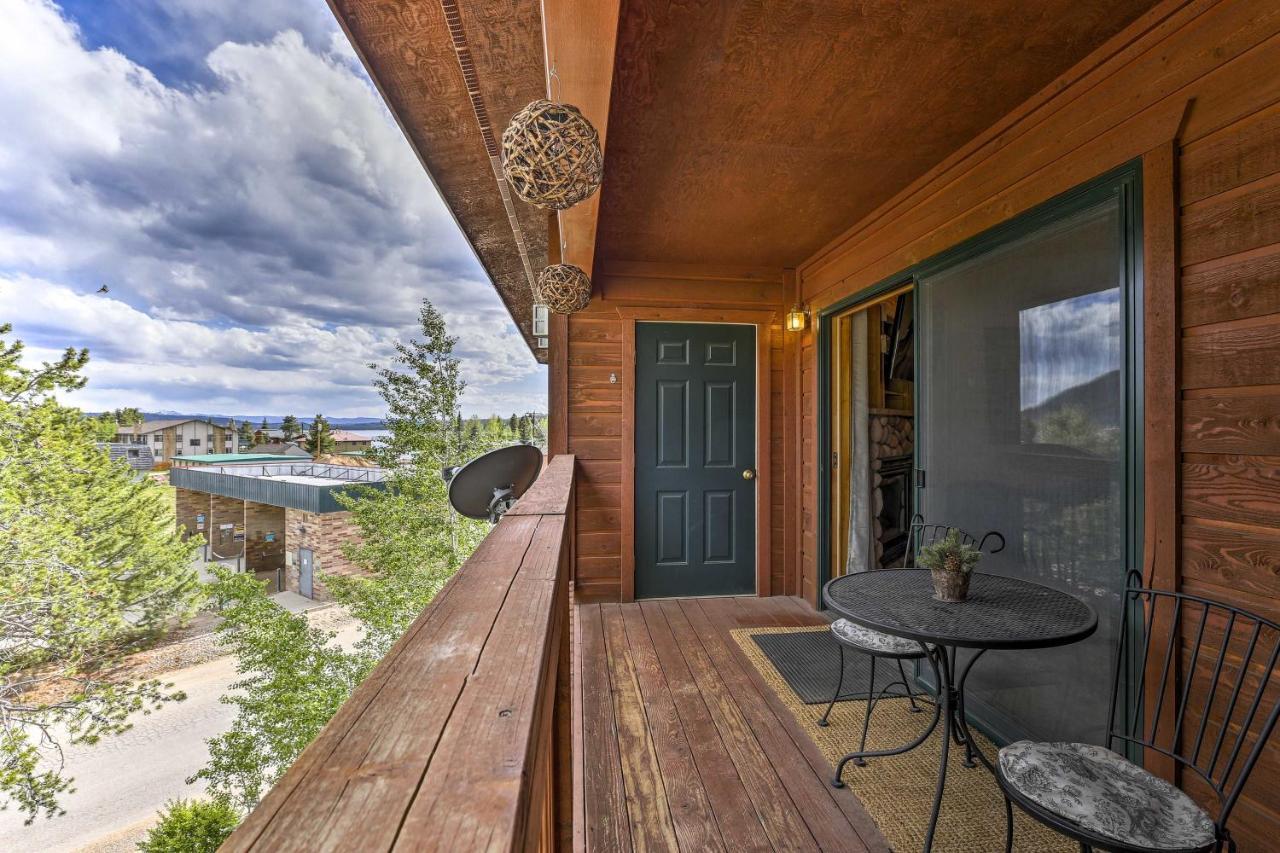 Mountain-View Condo With Deck Walk To グランドレイク エクステリア 写真