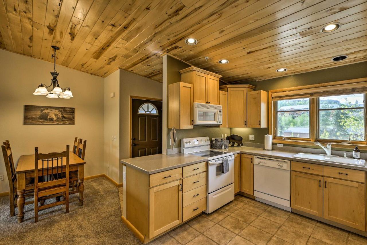 Mountain-View Condo With Deck Walk To グランドレイク エクステリア 写真