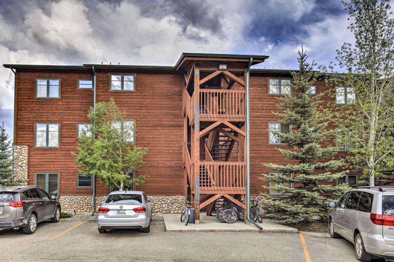 Mountain-View Condo With Deck Walk To グランドレイク エクステリア 写真